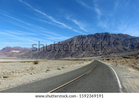Deathvalley National Park in the United States Desert