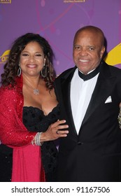 Debbie Allen And Berry Gordy At The Alfred Mann Foundation's Annual Black-Tie Gala, Hangar 8, Santa Monica, CA 10-16-11