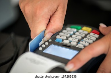 Debit Card Swiping On Pos Terminal