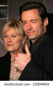 Deborra-Lee Furness And Hugh Jackman At The World Premiere Of 