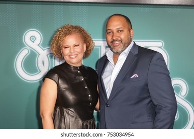 Debra Lee And Michael Armstrong Arrives At The BET Presents: 2017 Soul Train Awards In Las Vegas, Nevada On November 5th  2017 At The Orleans Arena 