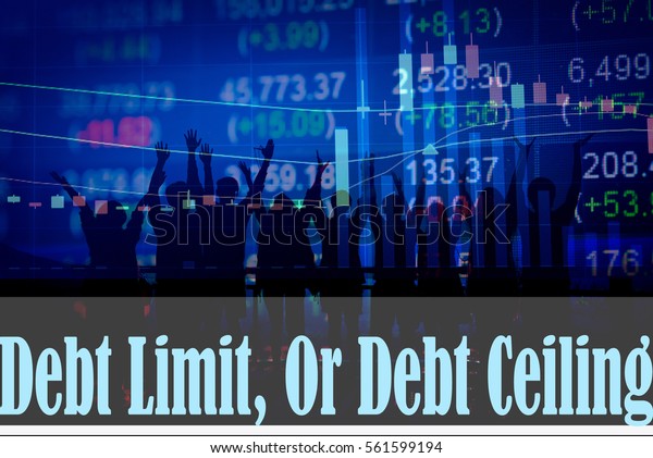 Debt Limit Debt Ceiling Hand Writing Stock Photo Edit Now 561599194