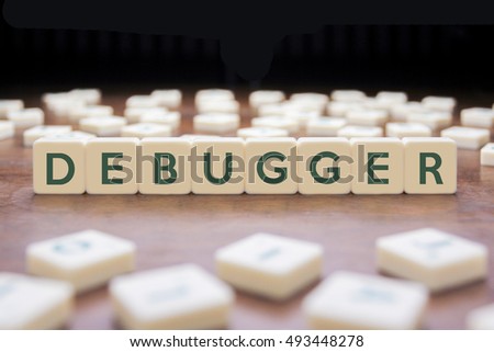 DEBUGGER word on block concept