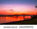 Decatur, Alabama Bridge at Sunrise