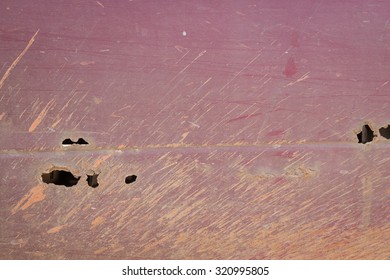 Decay And Rust On The Car And Mud Stains From The Vehicle Did Not Care.