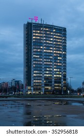 December 19, 2013 - BERLIN, GERMANY: Facade Of The Technical University Of Berlin On Ernst-Reuter-Platz Berlin  Charlottenburg.