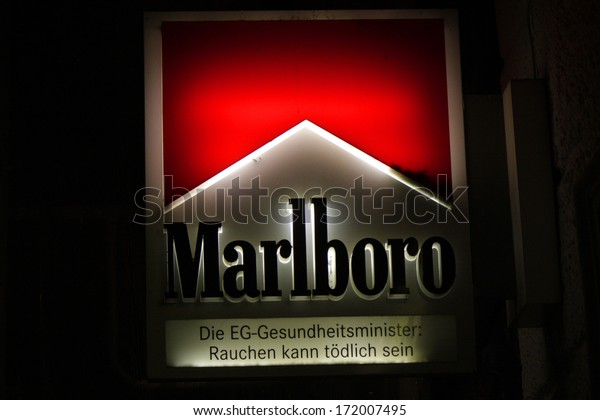 December 13 Berlin Logo Brand Marlboro Stock Photo Edit Now