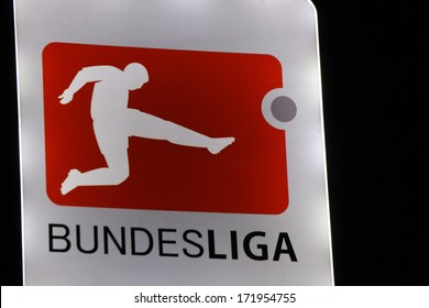 DECEMBER 2013 - BERLIN: The Logo Of The German Football League 