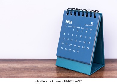 December 2020 Calendar With Copy Space