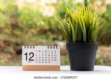 December 2020 Calendar Grey Backgrounds