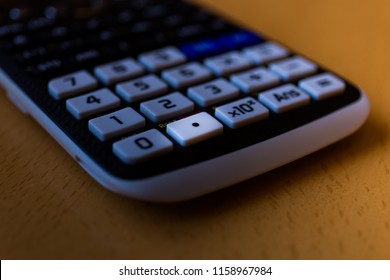 Decimal Point Key Of A Scientific Calculator