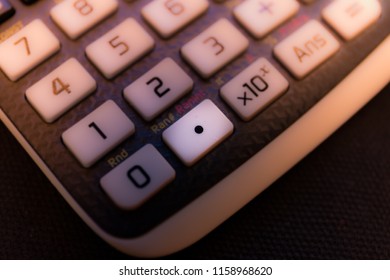 Decimal Point Key Of A Scientific Calculator