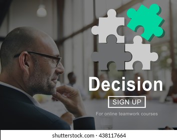 Decision Choice Conclusion Decide Determination Concept