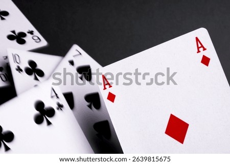 A Deck of Falling Cards 