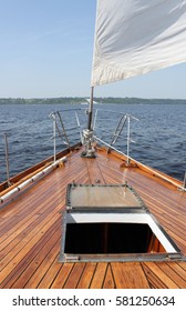  Deck On A Yacht. Mahogany Deck. The Yacht Is Under Sail. Yacht In The Sea. Sail On A Yacht.
