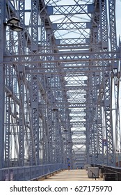 The Deck Of The Purple People Bridge In Cincinnati, Ohio