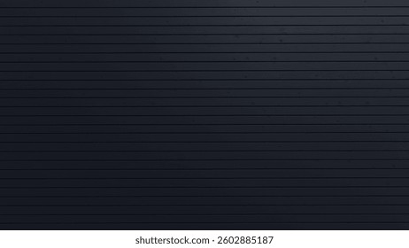 Deck wood horizontal pattern black for interior materials