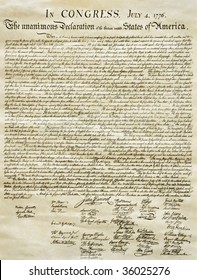 Declaration Of Independence