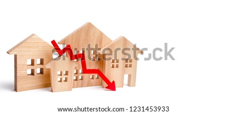 a decline in property prices. population decline. falling interest on the mortgage. reduction in demand for the purchase of housing. low energy efficiency, low prices for public utilities. arrow down.