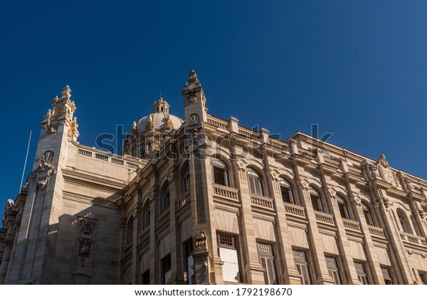 Deco and colonial\
architecture live side by side on the old facades in Havana, Cuba\
on February 09, 2018.