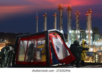 Decontamination  For Emergency Response Oil,refinery Plant.