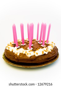 decorated birth day cake