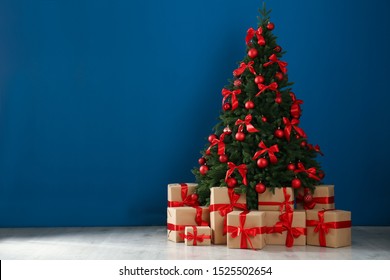 Christmas Gift Boxes Laid Out Shape Stock Photo (Edit Now) 739242988