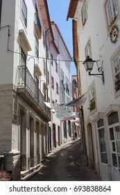 Decorated street in Coimbra. Portugal - Shutterstock ID 693838864