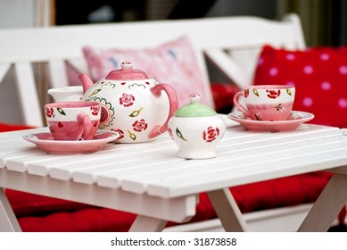 Decorated table