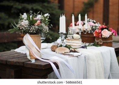 decorated table