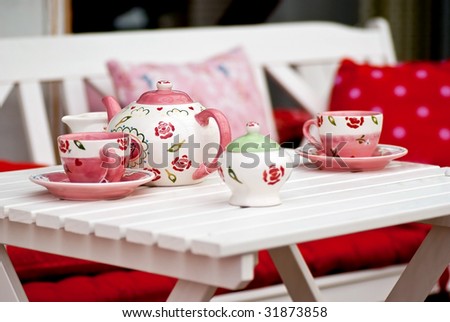 Decorated table