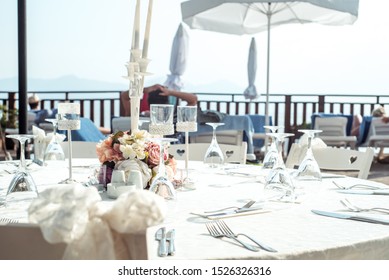 Wedding Table Beach Images Stock Photos Vectors Shutterstock