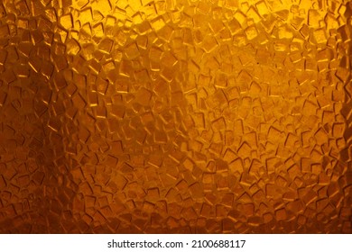 Decorated Yellow Glass Material Texture Background Stock Photo ...
