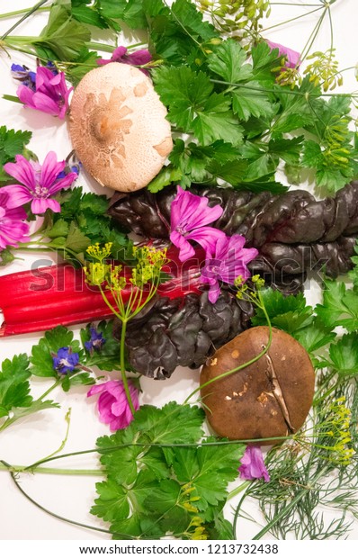 Decorating Different Vegetables Stock Image Download Now