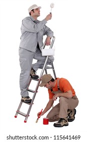 Decorating team
