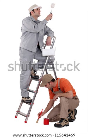 Decorating team