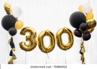 Decoration for 300 - Shutterstock ID 704802022