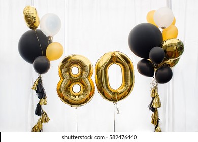 Decoration For 80 Years Birthday, Anniversary