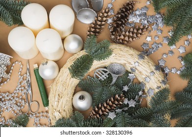 Decoration, Advent wreath and accessories