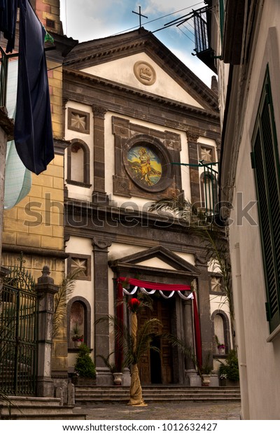 Decoration Church On Palm Sunday Easter Stock Photo Edit Now