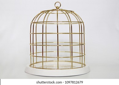 Decoration Gold Or Bird Cage 