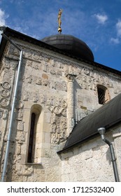 Decoration Of St. George's Cathedral (Georgievsky Cathedral, 1230-1234), Last Stone Church Built In Russia Before The Mongol Invasion. Yuryev-Polsky Town, Vladimir Oblast, Russia.