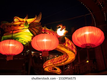 Decoration At Tivoli Gardens, Copenhagen