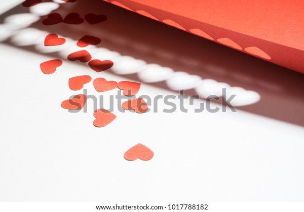 Decoration Valentines Day Hole Puncher Made Stock Photo Edit Now