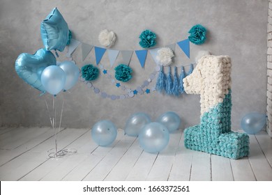 decorations for the first cake for a boy