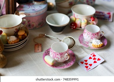 Tea Party Table Images Stock Photos Vectors Shutterstock