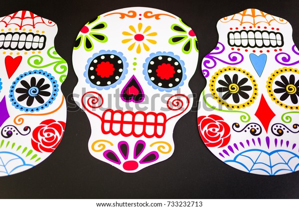 Decorations Traditional Mexican Holiday Day Dead Royalty Free