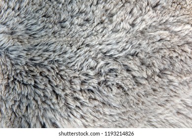 Decorative Animal Fur. Fabric Made Of Faux Fur With Short Nap Used For Clothing And Furniture And Bedspreads To Keep You Warm	