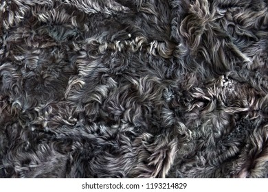 Decorative Animal Fur. Fabric Made Of Faux Fur With Short Nap Used For Clothing And Furniture And Bedspreads To Keep You Warm	