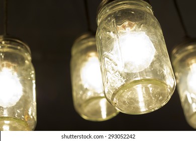 Decorative Antique Mason Jar Style Light Bulbs